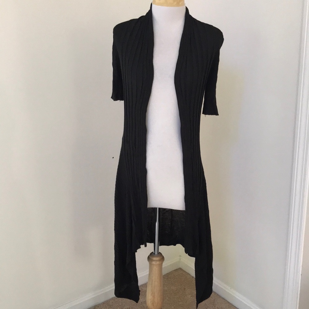 NWT! Adrienne Vittadini  small pine green cardigan
